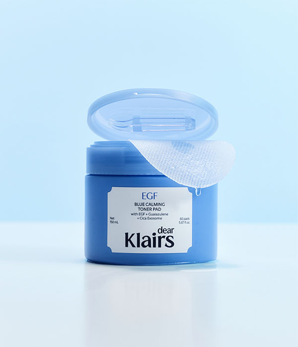 EGF Blue Calming Toner Pad 150ml (60 Pads)