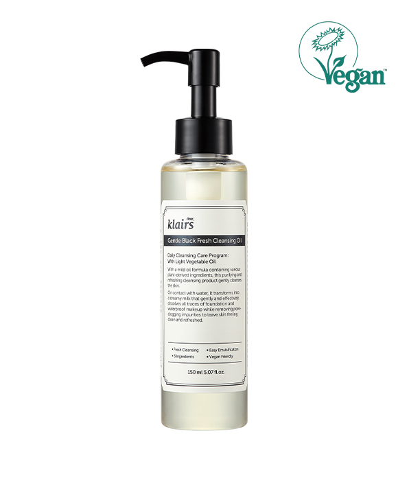 Gentle Black Fresh Cleansing Oil