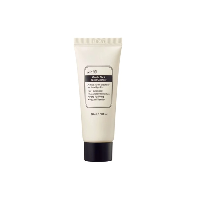 Gentle Black Facial Cleanser