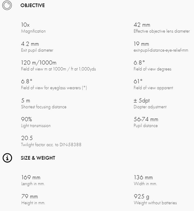 EL Range 10x42