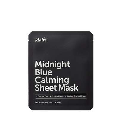 Midnight Blue Calming Sheet Mask 25ml