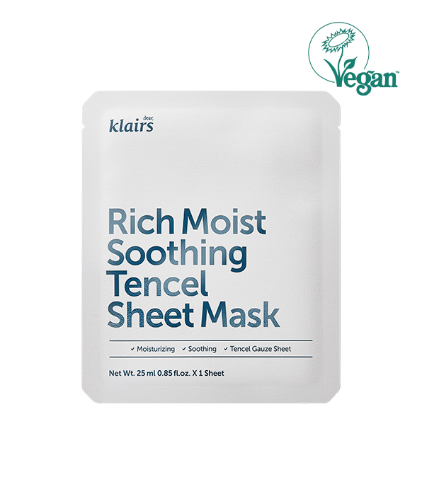 Rich Moist Soothing Tencel Sheet Mask 25ml