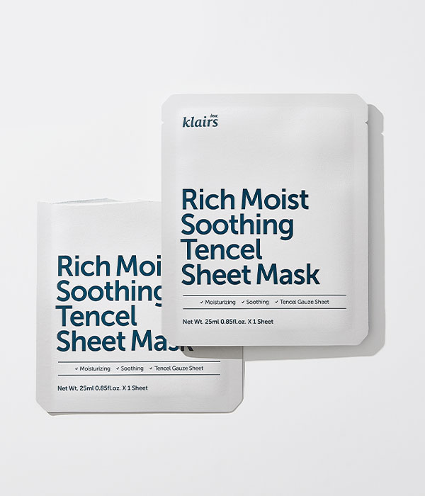 Rich Moist Soothing Tencel Sheet Mask 25ml
