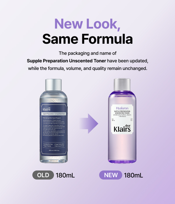 Supple Preparation Unscented Toner