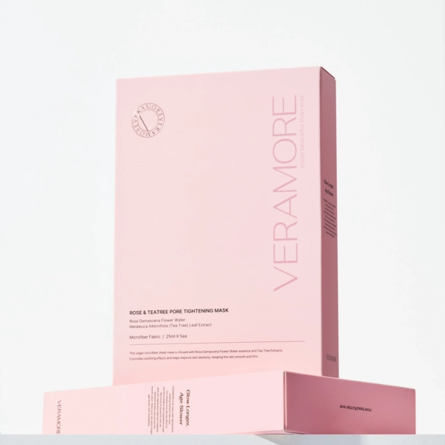 Rose & Tea Tree Pore Tightening Mask 25ml (5 EA)
