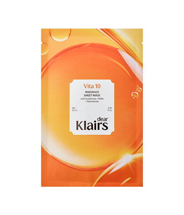 Freshly Juiced Vita 10 Radiance Sheet Mask 25ml