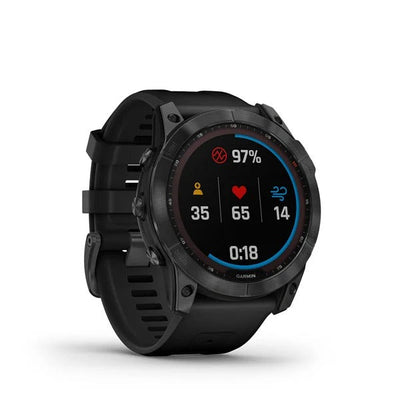 Fenix 7x Solar Slate with Black Silicone - BOC Life Live Young [Discontinued]
