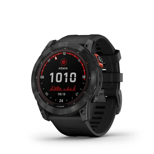 Fenix 7x Solar Slate with Black Silicone [Discontinued]
