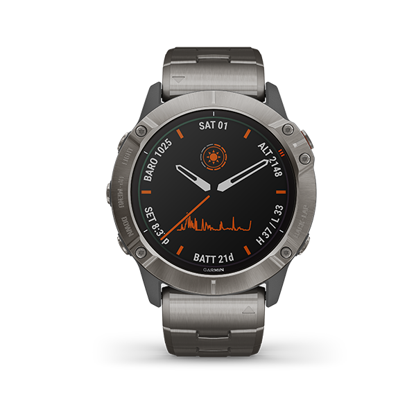 Fenix 6x solar titanium sales